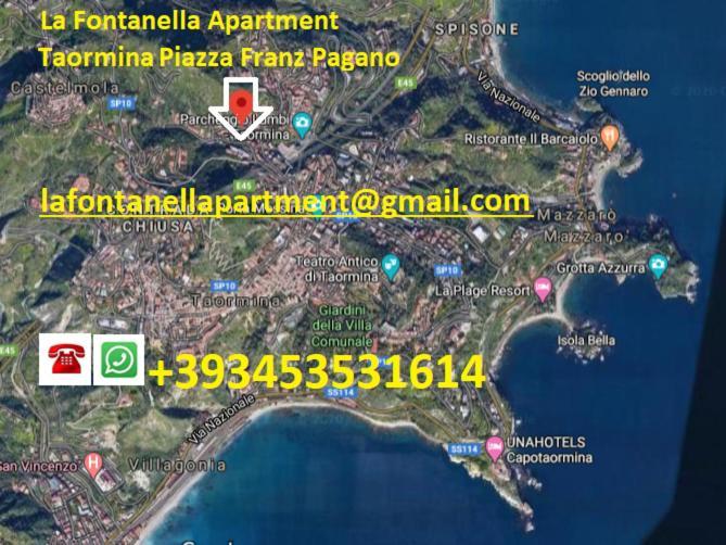 La Fontanella Apartment Таорміна Екстер'єр фото